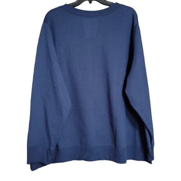 Terra&Sky Blue Pullover Cozy Crew Neck Sweater Size 3X - Picture 3 of 8